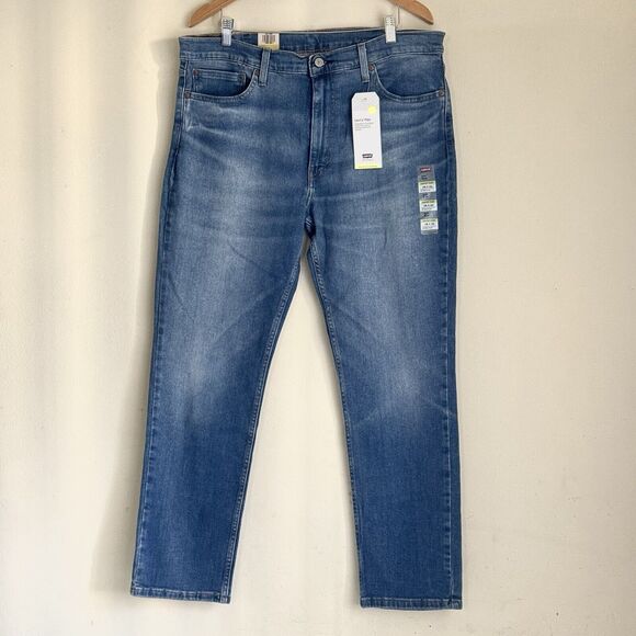NWT Levi's Flex 511 Slim Fit Jeans Stretch Men's 38X30 Medium Wash Sustainable - Picture 1 of 13